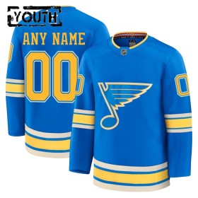 Maillot de Hockey St. Louis Blues Personnaliser Fanatics Premium 2024-25 Bleu Troisième - Enfant